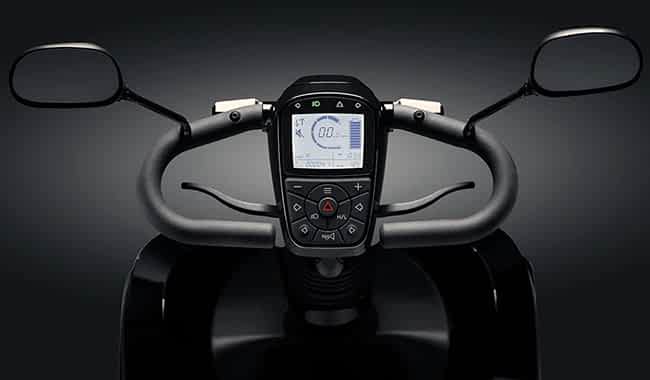 Le guidon ovale de scooter PMR Life & Mobility Presto S